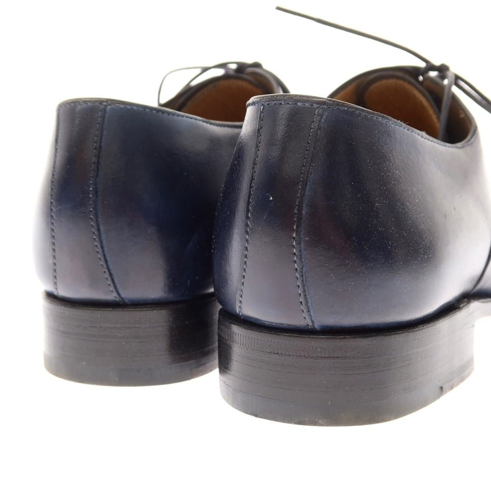 [Used] Carlos Santos CARLOS SANTOS Straight Tip Dress Shoes Navy [5] [Condition Rank C] [Men&