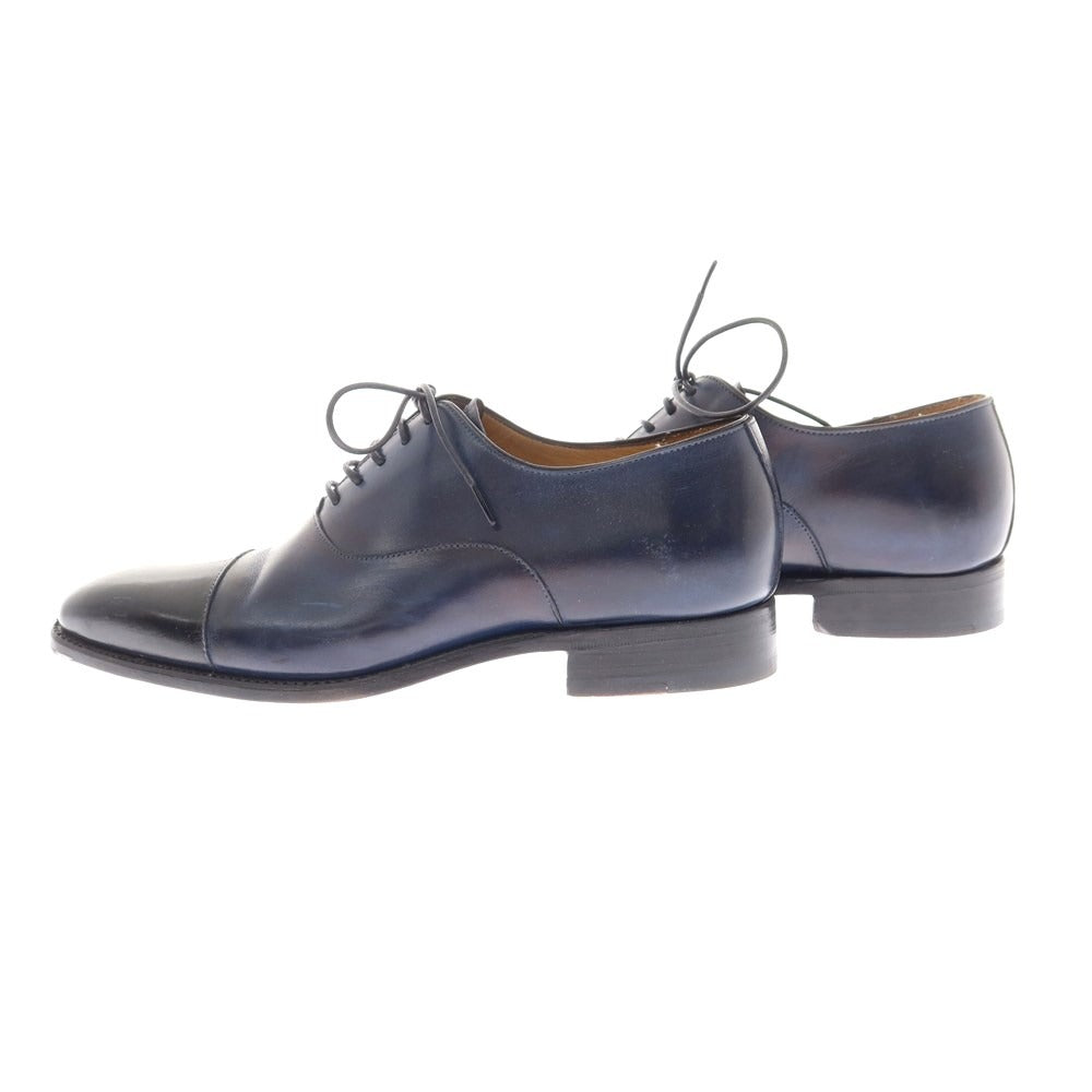 [Used] Carlos Santos CARLOS SANTOS Straight Tip Dress Shoes Navy [5] [Condition Rank C] [Men&