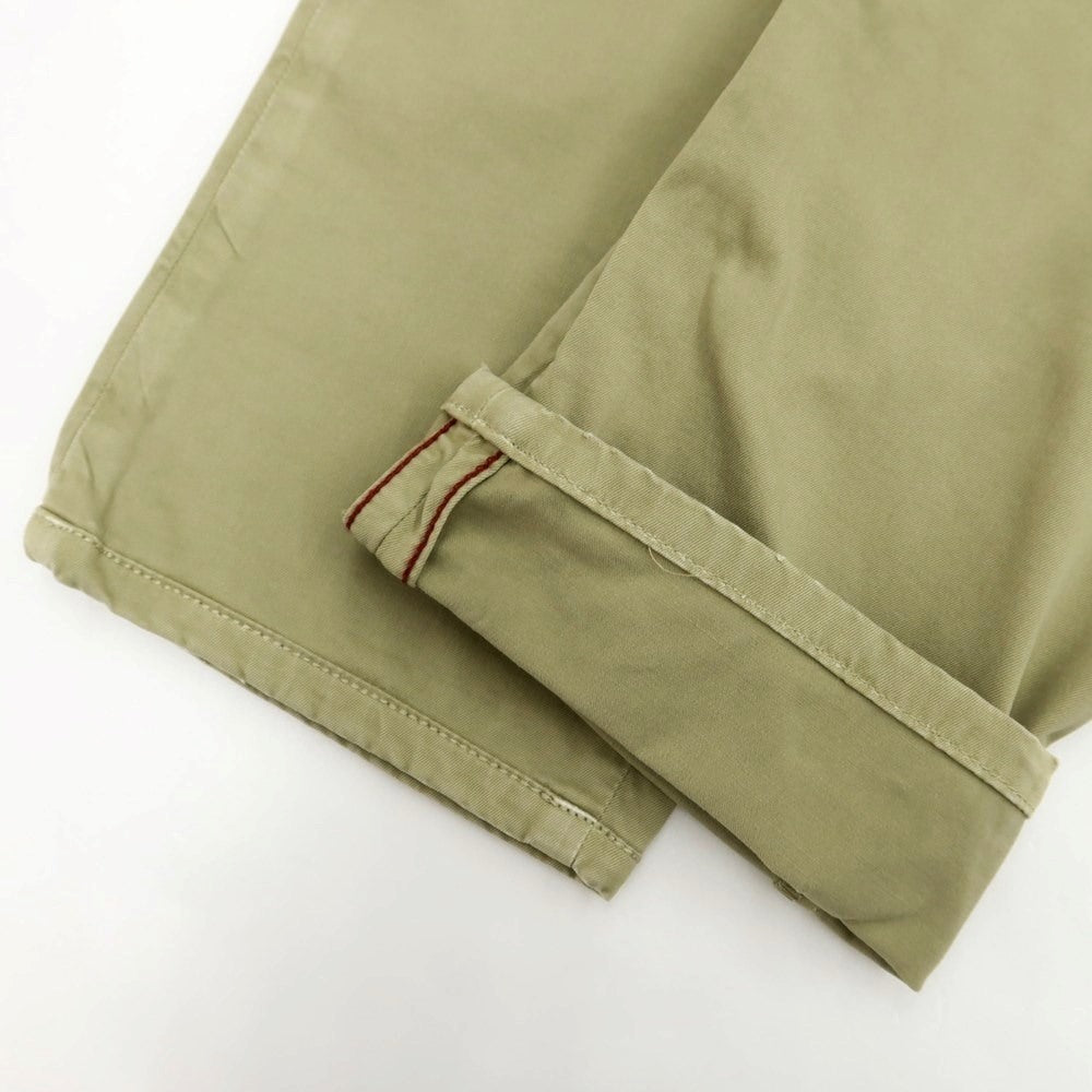 [Used] INCOTEX Cotton Casual Slacks Pants Light Green [Size 28] [GRN] [S/S] [Condition Rank C] [Men&