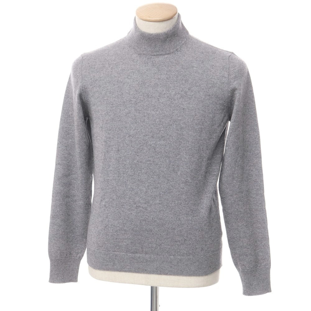 [Used] Buffy High Gauge Cashmere High Neck Knit Gray [44] [Condition Rank A] [Men&