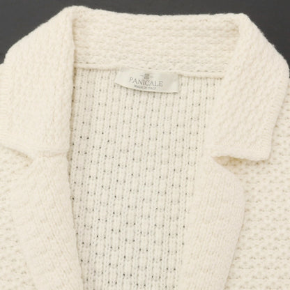 [Used] PANICALE mid-gauge wool cardigan, ivory [42] [Condition: C] [Men&