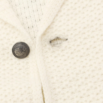 [Used] PANICALE mid-gauge wool cardigan, ivory [42] [Condition: C] [Men&