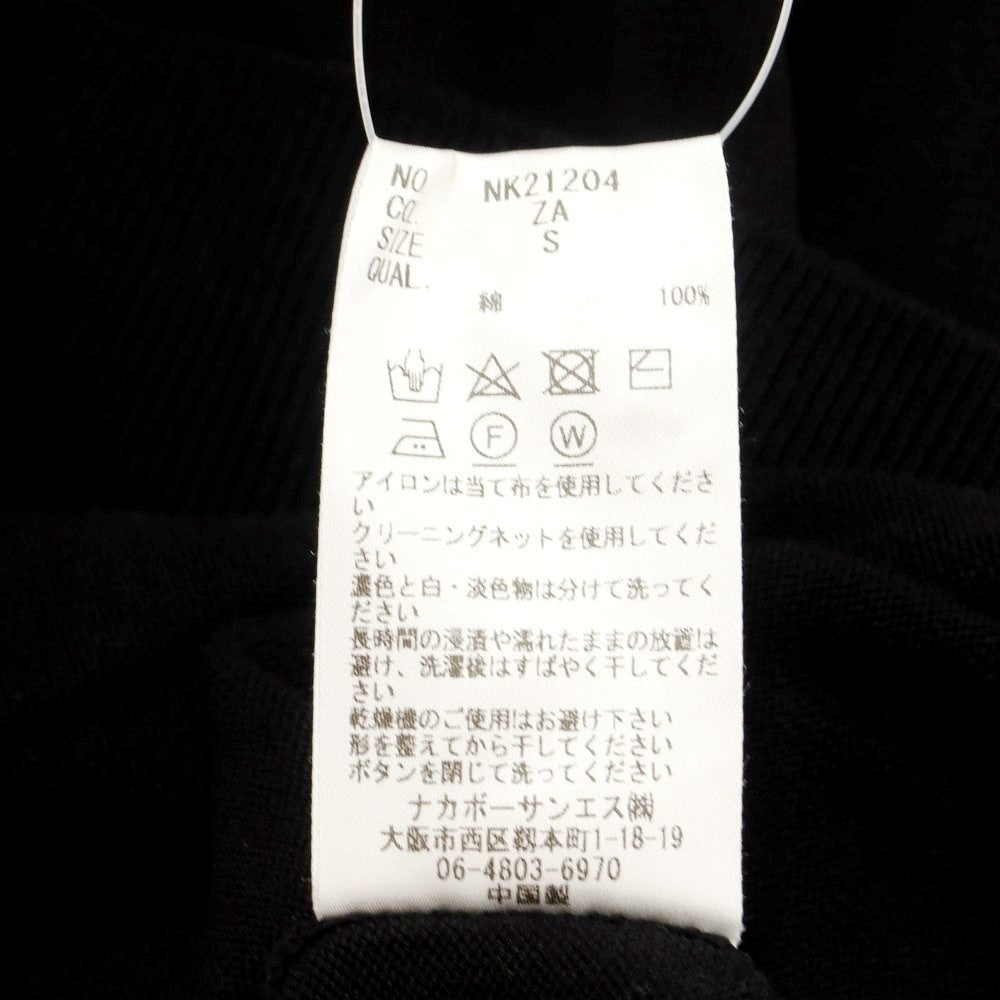 [Used] UNIVERSAL LANGUAGE long sleeve polo shirt
 Black [Size S] [BLK] [S/S] [Condition Rank B] [Men&