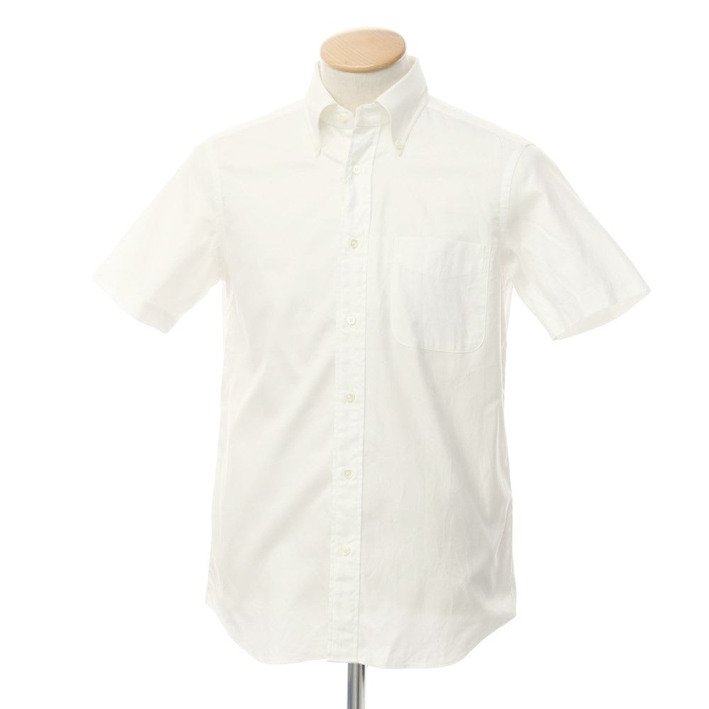 [Used] Makers Shirt Kamakura Cotton Button-down Short-sleeve Shirt
 White [Size S] [WHT] [S/S] [Condition Rank B] [Men&