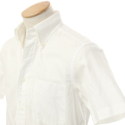 [Used] Makers Shirt Kamakura Cotton Button-down Short-sleeve Shirt
 White [Size S] [WHT] [S/S] [Condition Rank B] [Men&