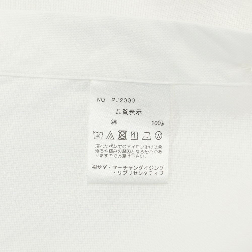 【中古】メイカーズシャツ カマクラ Makers Shirt 鎌倉 コットン ボタンダウン 半袖シャツ
 ホワイト【サイズS】【WHT】【S/S】【状態ランクB】【メンズ】
【759494】
[APD]