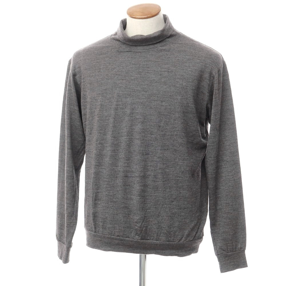 [Used] UNITED ARROWS High Gauge Wool High Neck Knit, Gray [M] [Condition Rank B] ​​[Men&