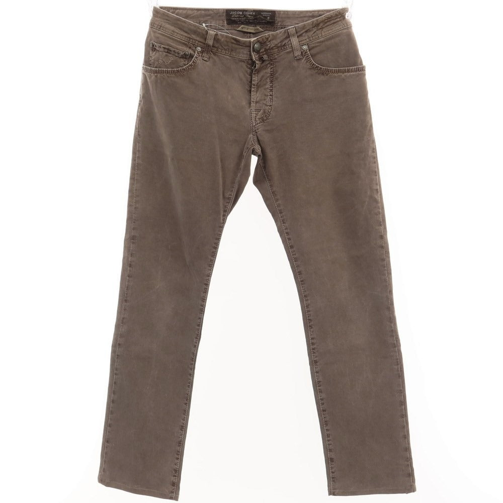 [Used] JACOB COHEN Cotton 5-pocket pants, brown [Size 31] [BRW] [S/S/A/W] [Condition Rank C] [Men&