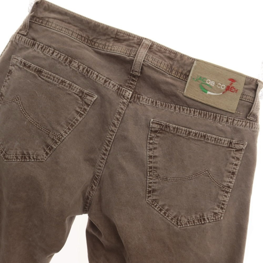 [Used] JACOB COHEN Cotton 5-pocket pants, brown [Size 31] [BRW] [S/S/A/W] [Condition Rank C] [Men&