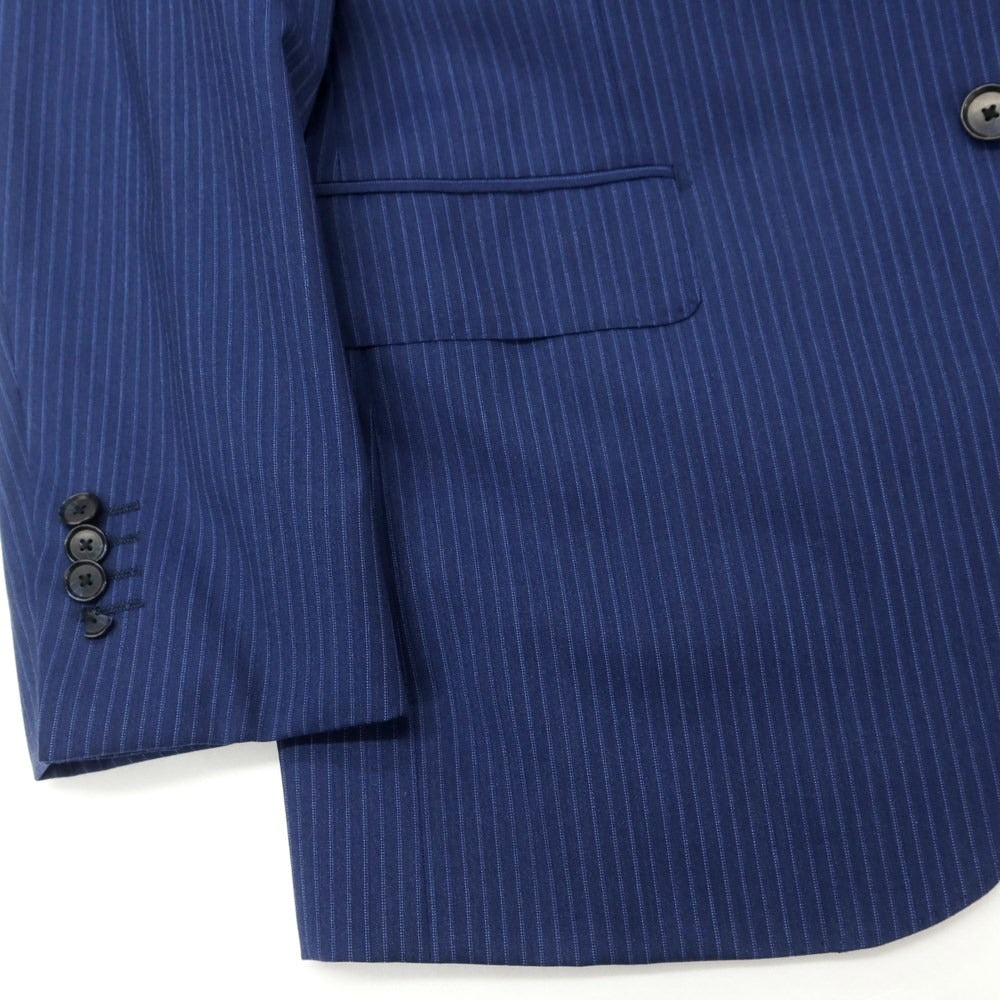 [Used] BEAMS HEART Wool Stripe Set-up 3-Button Suit Navy [48] [Condition Rank C] [Men&