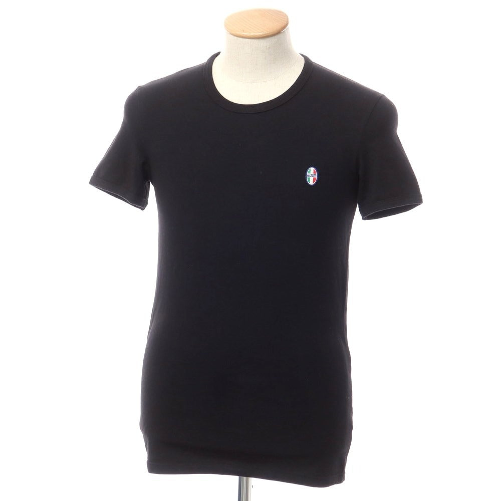 【中古】ドルチェアンドガッバーナ DOLCE&amp;GABBANA UNDERWEAR ストレッチコットン 半袖Ｔシャツ ブラック【 US-S 】【 状態ランクC 】【 メンズ 】
[CPD]