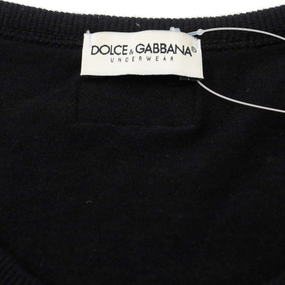 【中古】ドルチェアンドガッバーナ DOLCE&amp;GABBANA UNDERWEAR ストレッチコットン 半袖Ｔシャツ ブラック【 US-S 】【 状態ランクC 】【 メンズ 】
[APD]