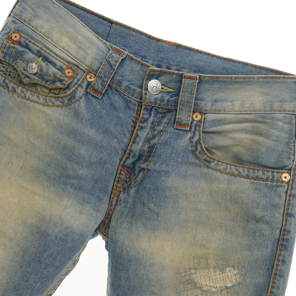 【中古】トゥルーレリジョン TRUE RELIGION ジーンズ デニムパンツ ブルー【サイズ30】【BLU】【S/S/A/W】【状態ランクC】【メンズ】【759493】