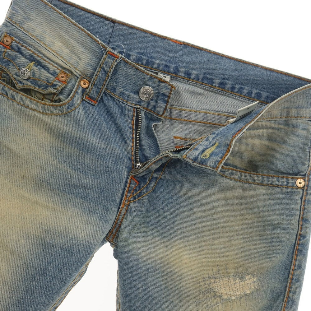 【中古】トゥルーレリジョン TRUE RELIGION ジーンズ デニムパンツ ブルー【サイズ30】【BLU】【S/S/A/W】【状態ランクC】【メンズ】【759493】