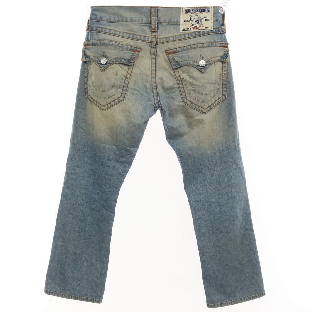 【中古】トゥルーレリジョン TRUE RELIGION ジーンズ デニムパンツ ブルー【サイズ30】【BLU】【S/S/A/W】【状態ランクC】【メンズ】【759493】