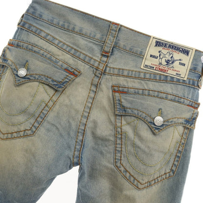 【中古】トゥルーレリジョン TRUE RELIGION ジーンズ デニムパンツ ブルー【サイズ30】【BLU】【S/S/A/W】【状態ランクC】【メンズ】【759493】