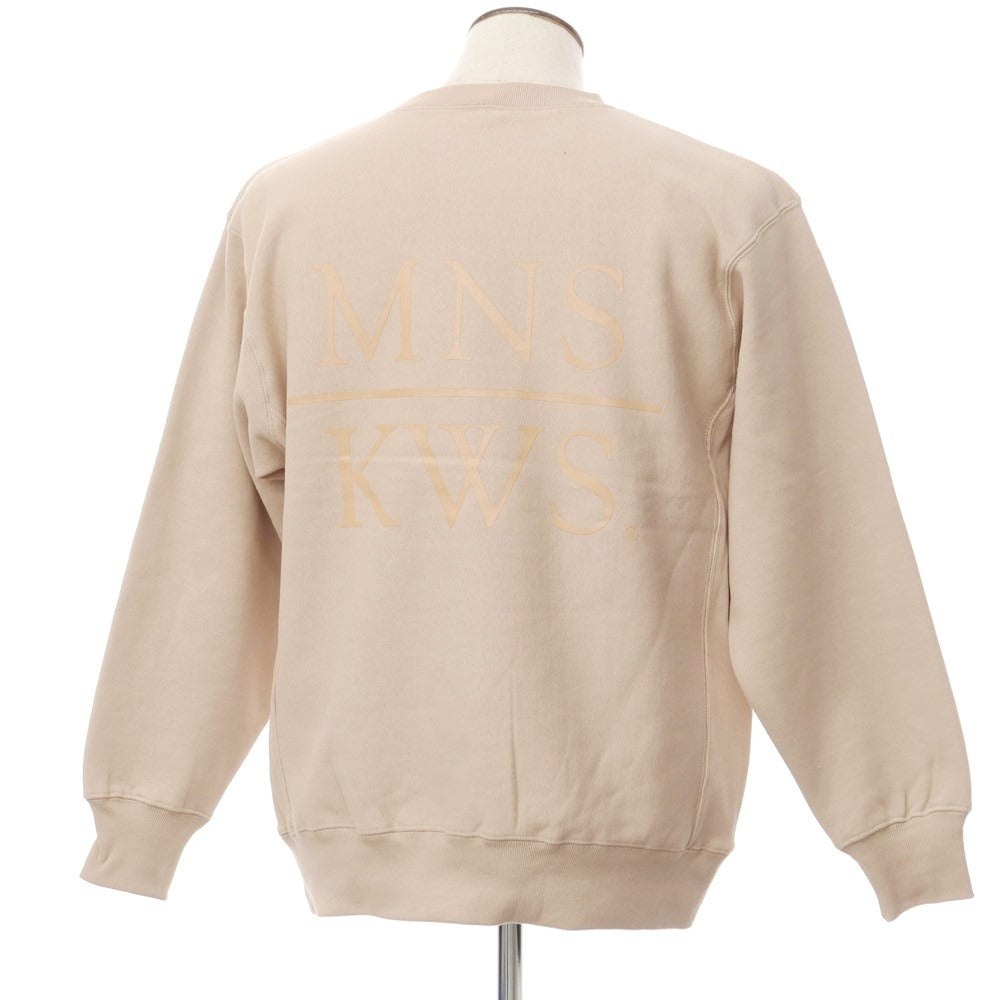 [Used] Manners Nose MANNERS KNOWS Oversized Sweatshirt Pink Beige [XL] [Condition Rank B] ​​[Men&