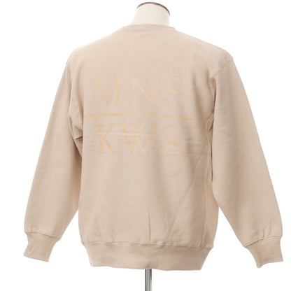 [Used] Manners Nose MANNERS KNOWS Oversized Sweatshirt Pink Beige [XL] [Condition Rank B] ​​[Men&