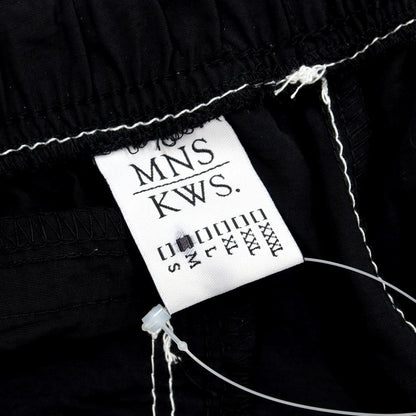 [Used] MANNERS KNOWS nylon easy pants, black [Size M] [BLK] [S/S] [Condition Rank B] ​​[Men&