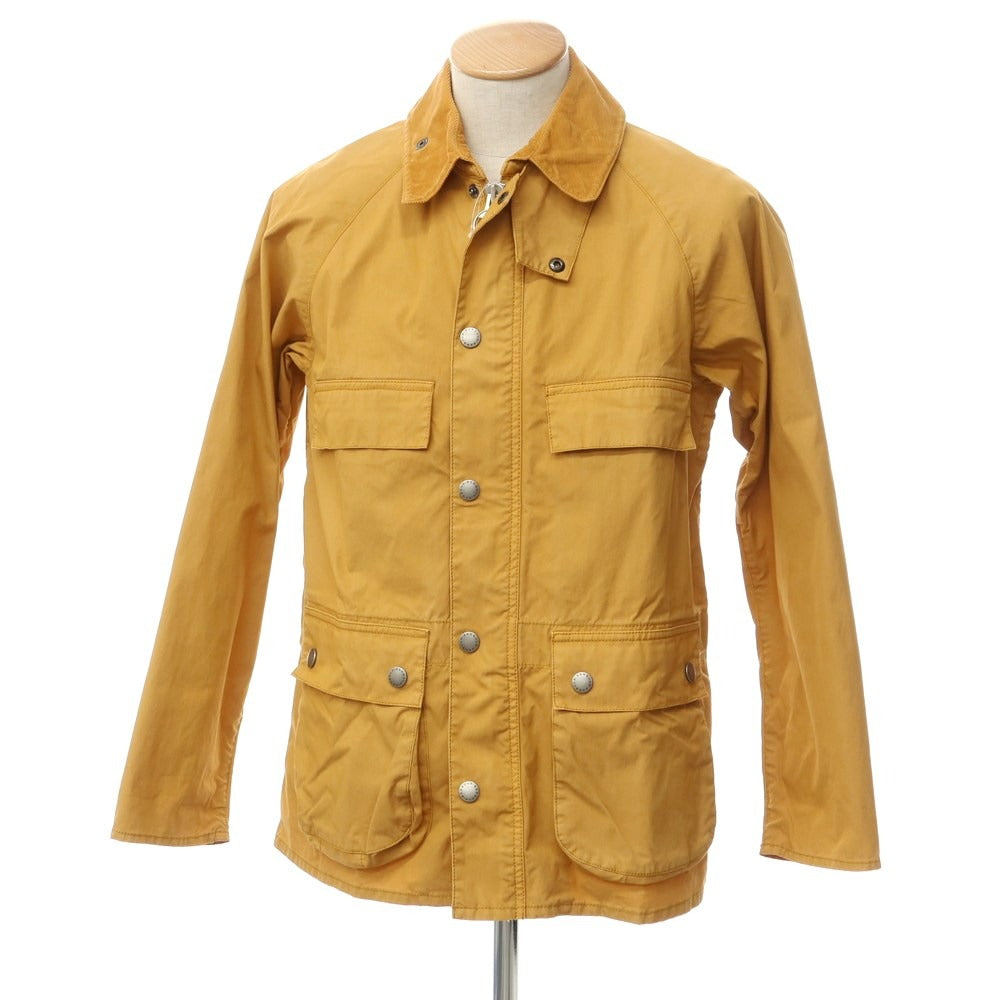 【中古】バーブァー Barbour コットンナイロン ハンティングジャケット オレンジ系【サイズS】【ORG】【S/S】【状態ランクC】【メンズ】【759496】