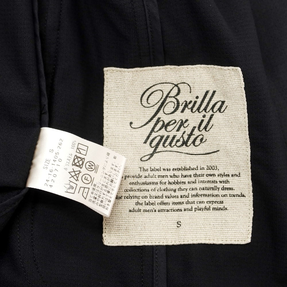 [Used] Brilla per il gusto Brilla per il gusto Polyester Set-up 2-Button Suit Black [S] [Condition Rank B] ​​[Men&