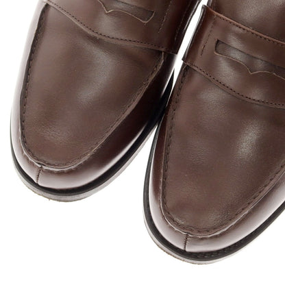 [Used] BERWICK Coin Loafers Brown [5 1/2] [Condition Rank B] [Men&