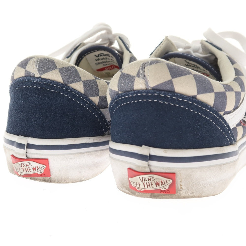 [Used] VANS OLD SKOOL PRO suede sneakers, navy x ivory [27.5cm] [Condition: C] [Men&