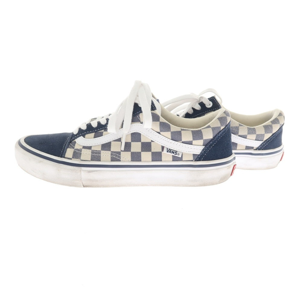 【中古】バンズ VANS OLD SKOOL PRO スエード スニーカー ネイビーxアイボリー【 27.5cm 】【 状態ランクC 】【 メンズ 】
[APD]