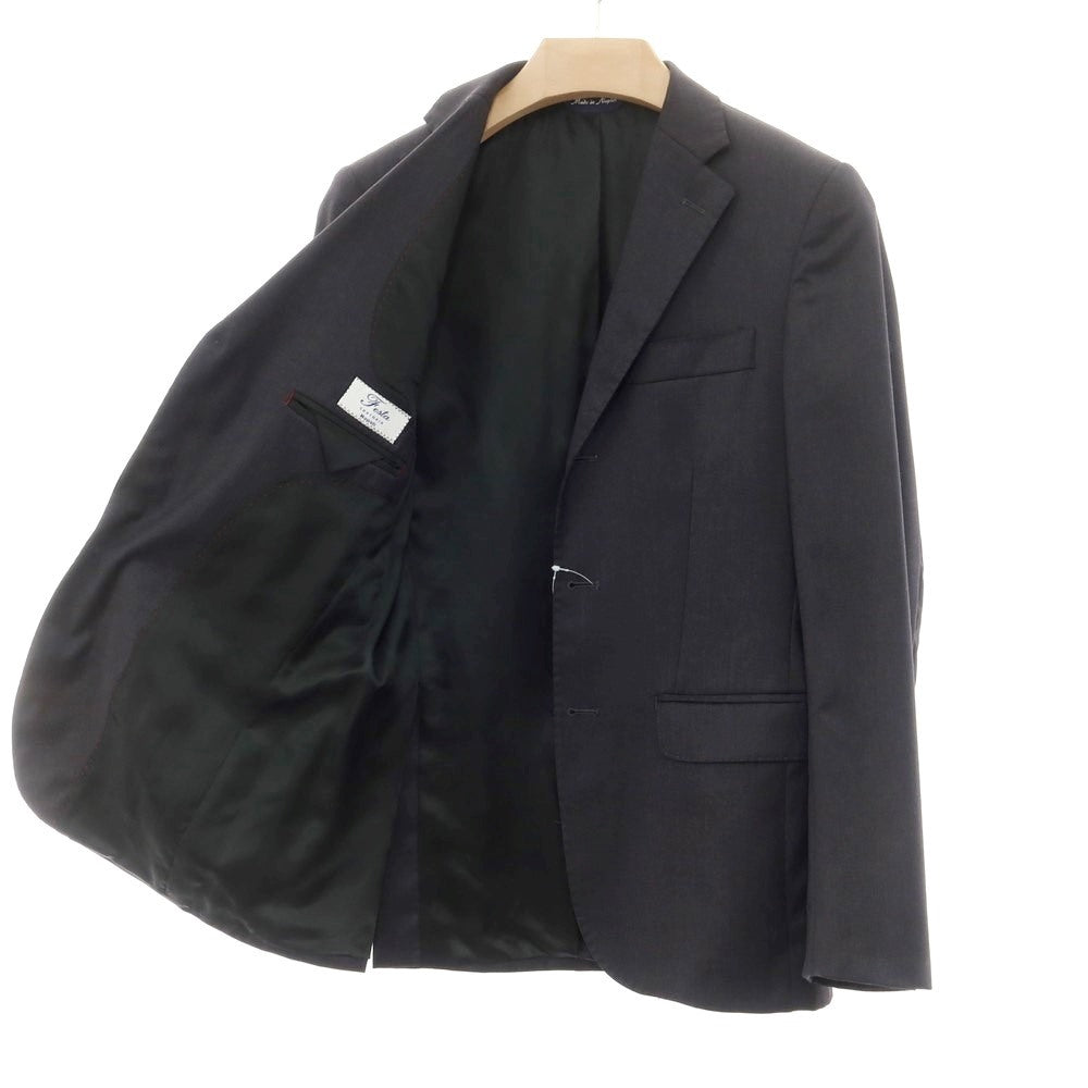 【中古】サルトリア フェスタ SARTORIA FESTA SUPER110’S ウール 3つボタンスーツ グレー【 表記なし/42 】【 状態ランクB 】【 メンズ 】