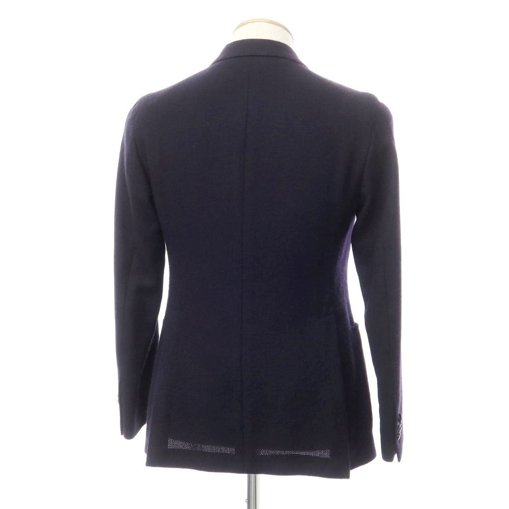 [Used] TAGLIATORE Wool double-breasted tailored jacket, navy [42] [Condition: C] [Men&