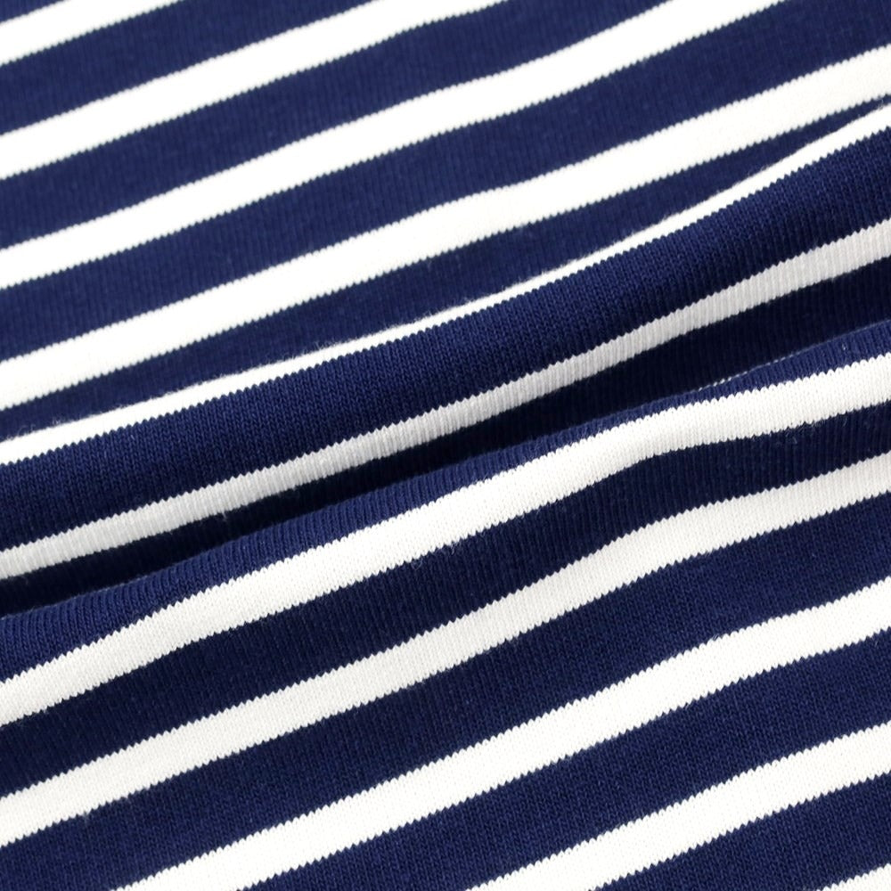 [Used] Saint James SAINT JAMES Cotton Border Basque Shirt Long Sleeve T-Shirt Navy x White [Size 4] [NVY] [S/S/A/W] [Condition Rank B] [Men&