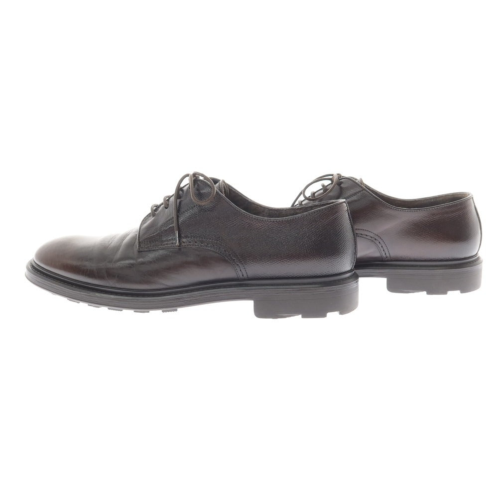 [Used] DOUCALS Plain Toe Dress Shoes Dark Brown [No size indicated (approximately 28cm)] [Condition Rank B] [Men&