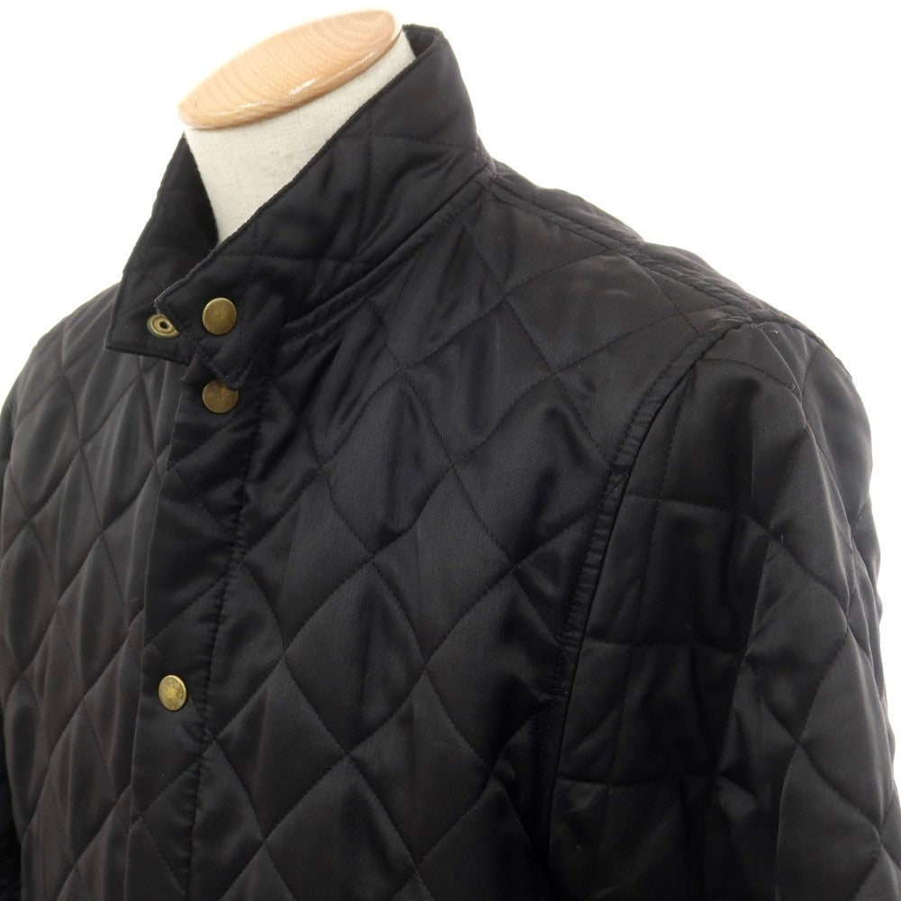 【中古】ベルスタッフ BELSTAFF ポリエステル キルティング 中綿ブルゾン ブラック【 S 】【 状態ランクC 】【 メンズ 】