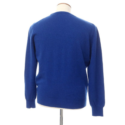 [Used] Drumohr wool crew neck pullover knit
 Blue [Size 48] [BLU] [A/W] [Condition Rank C] [Men&