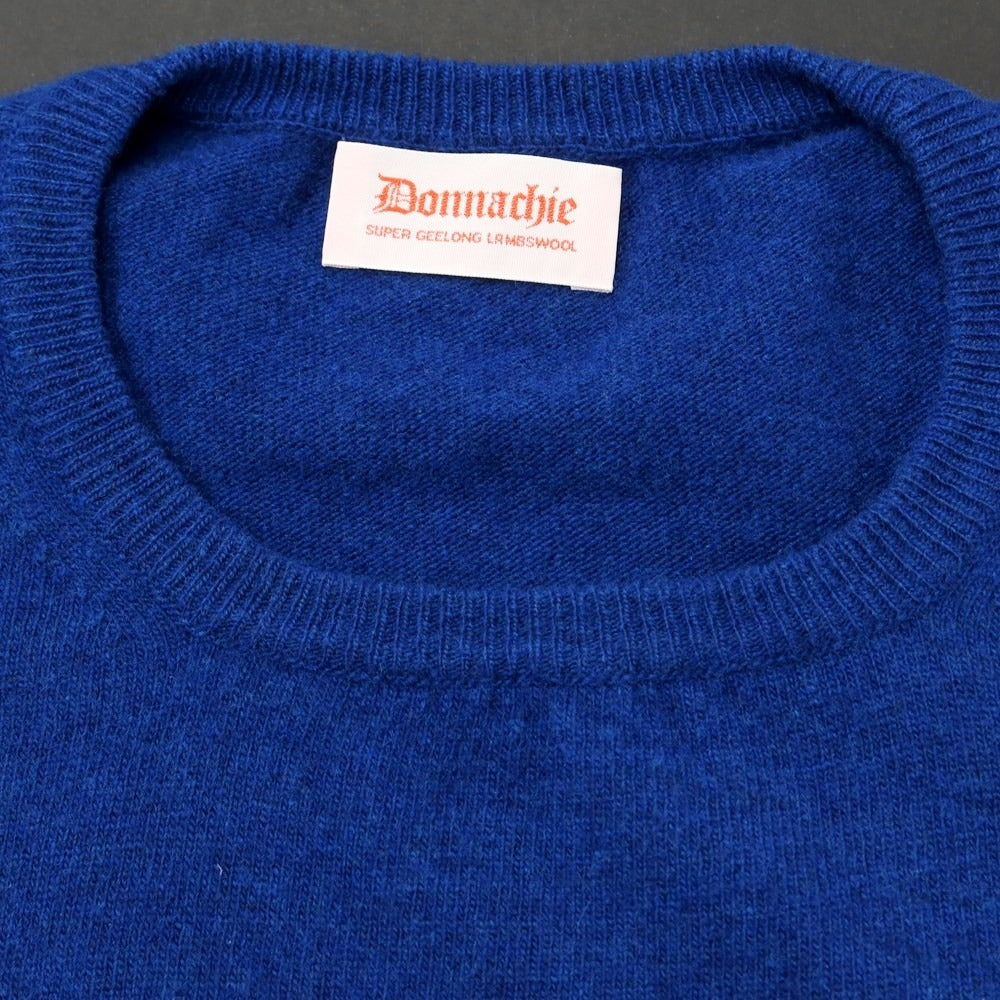 [Used] Drumohr wool crew neck pullover knit
 Blue [Size 48] [BLU] [A/W] [Condition Rank C] [Men&