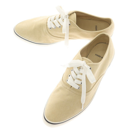 [Used] THE GEEK Canvas Low-Cut Sneakers Beige [40] [Condition Rank B] [Men&