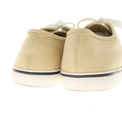 [Used] THE GEEK Canvas Low-Cut Sneakers Beige [40] [Condition Rank B] [Men&