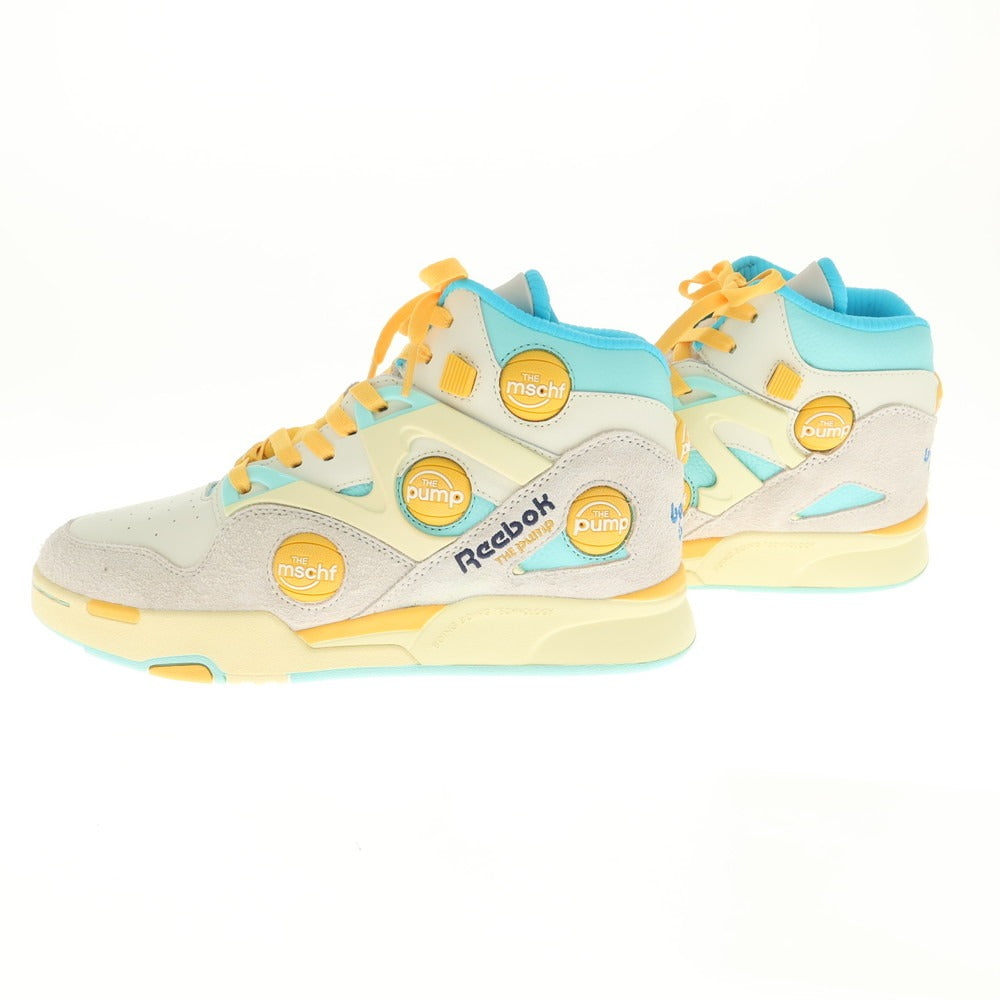 【中古】【未使用】ミスチーフ MSCHF × REEBOK CLASSIC PUMP OMNI ZONE IX スニーカー オフホワイトxオレンジ×ミント【 27cm 】【 状態ランクS 】【 メンズ 】
[BPD]