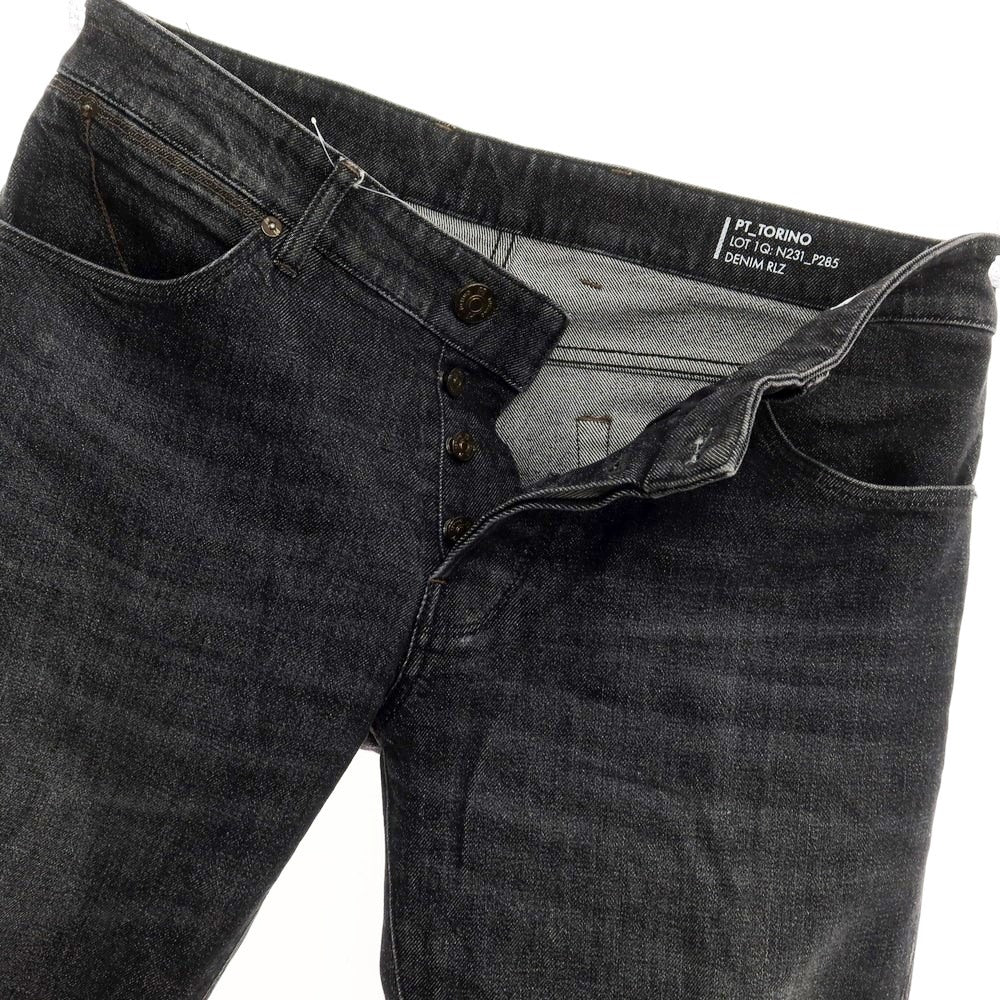 【中古】ピーティートリノ デニム PT TORINO DENIM SWING デニムパンツ ジーンズ ブラック【 33 】【 状態ランクB 】【 メンズ 】
[APD]