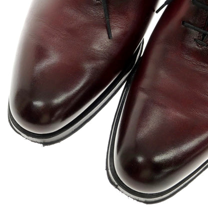 [Used] Salvatore Ferragamo TRAMEZZA Whole Cut Dress Shoes Burgundy [Order Item (7 1/2)] [Condition Rank B] [Men&