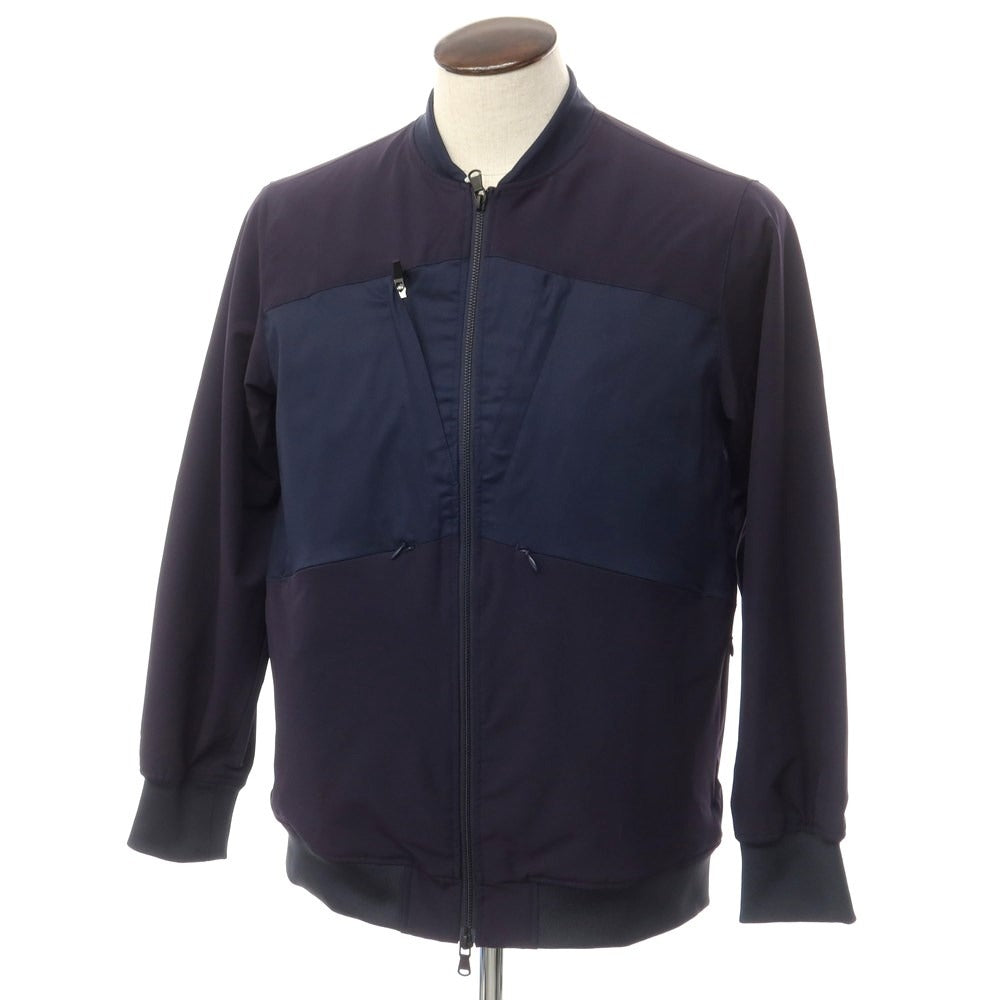 [Used] Nano Universe Will Lounge Polyester Zip-up Shell Jacket Navy [Size L] [NVY] [S/S] [Condition Rank A] [Men&