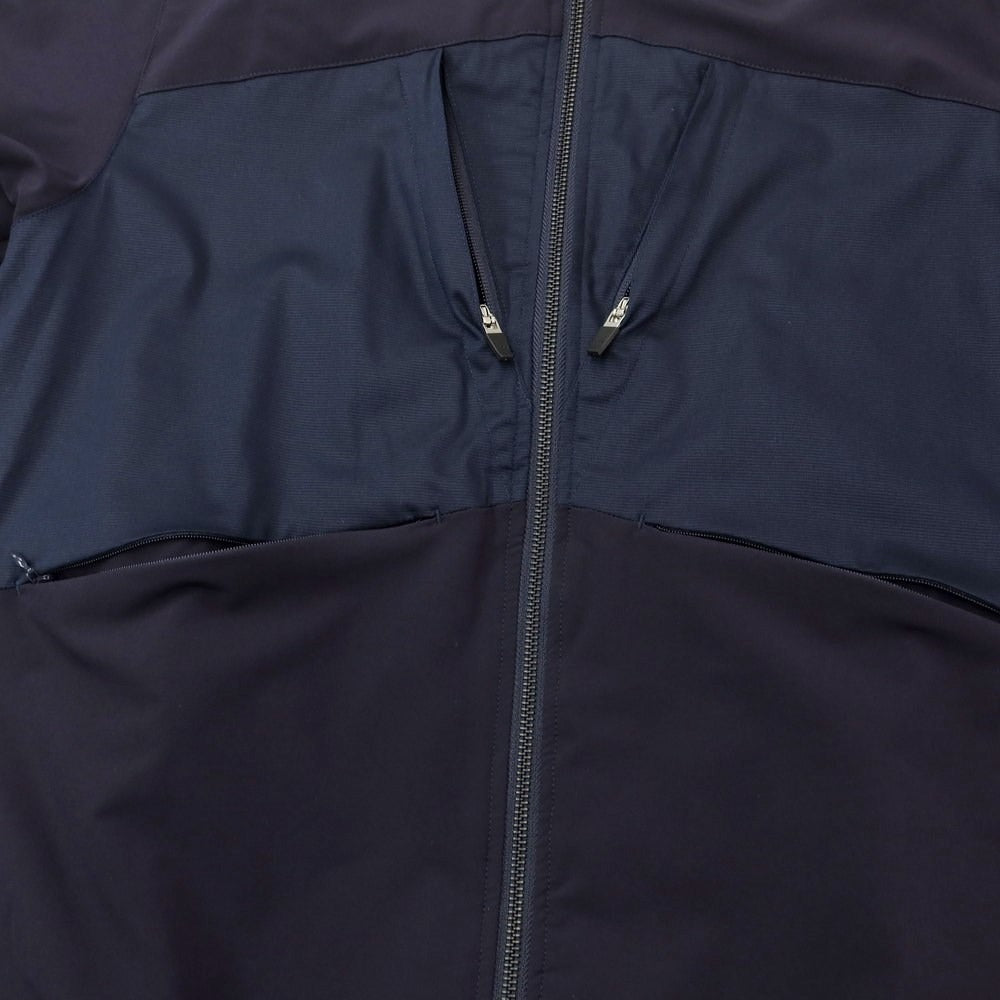 [Used] Nano Universe Will Lounge Polyester Zip-up Shell Jacket Navy [Size L] [NVY] [S/S] [Condition Rank A] [Men&