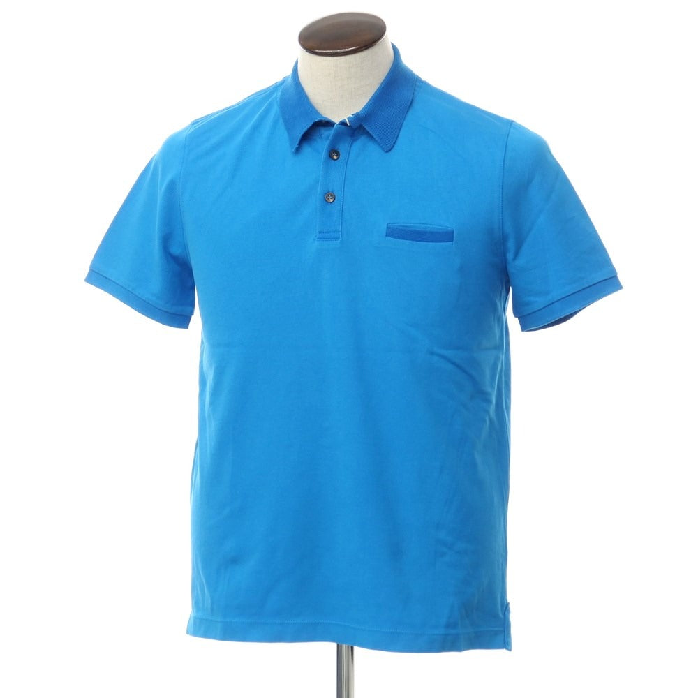 [Used] [Unused] Roberto Collina ROBERTO COLLINA Cotton Short Sleeve Polo Shirt Sky Blue [48] [Condition Rank S] [Men&