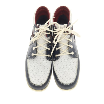 [Used] Timberland high cut deck shoes, navy x white [26cm] [Condition rank B] [Men&