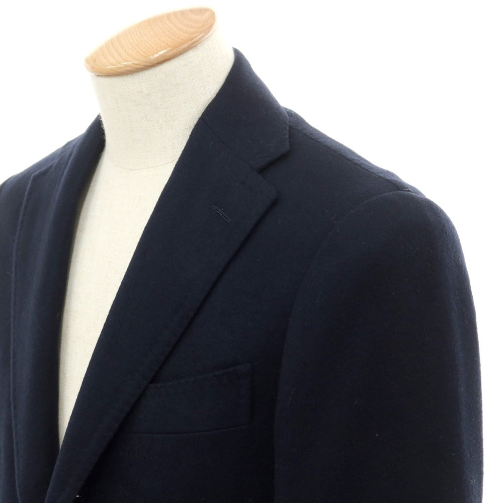 【中古】リングヂャケット RING JACKET ウールカシミヤ チェスターフィールドコート ネイビー【 42 】【 状態ランクB 】【 メンズ 】
[BPD]