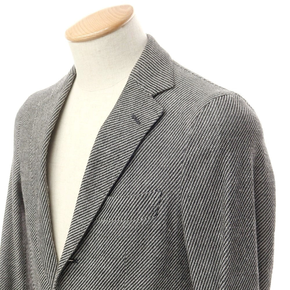 [Used] UNITED ARROWS Cotton Polyester Check Jacket Gray [42] [Condition Rank B] ​​[Men&