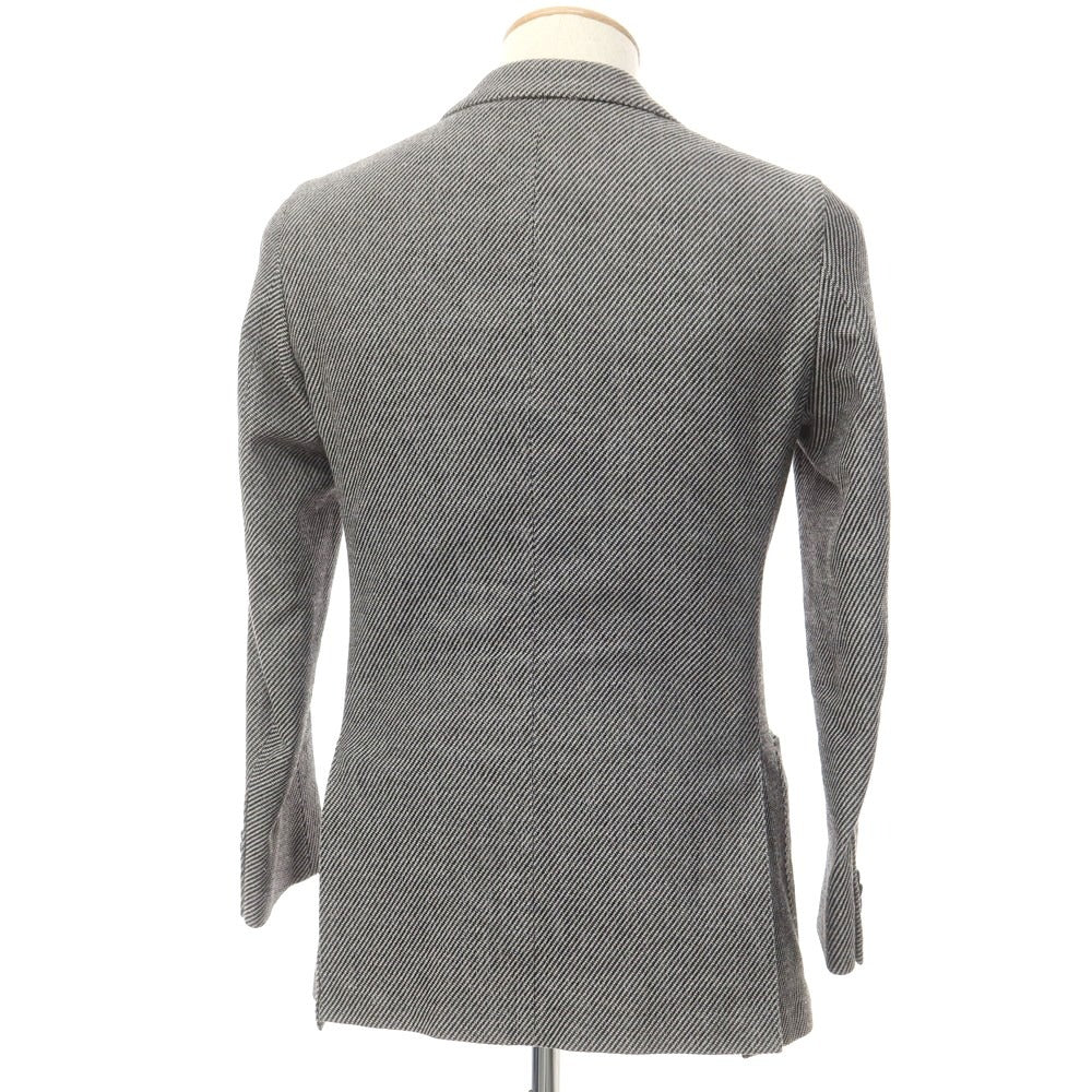 [Used] UNITED ARROWS Cotton Polyester Check Jacket Gray [42] [Condition Rank B] ​​[Men&