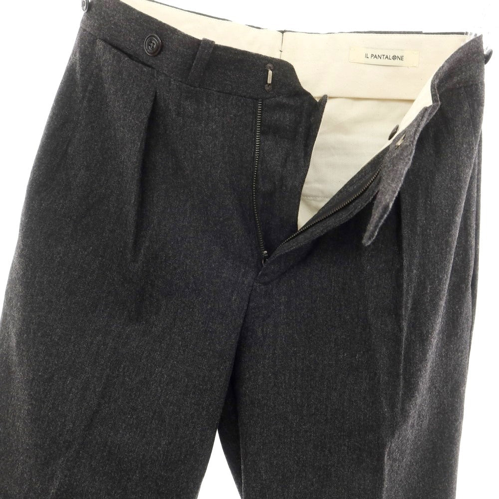 【中古】ジーティーアー G.T.A ストレッチ ウールナイロン ドレススラックスパンツ チャコール【 44 】【 状態ランクA 】【 メンズ 】 [EPD]