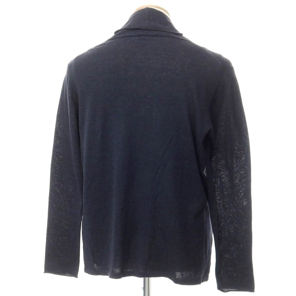 [Used] Three Dots High Gauge Cotton Shawl Collar Cardigan Navy [S] [Condition Rank C] [Men&