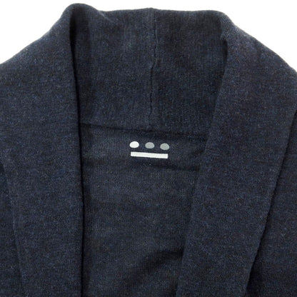 [Used] Three Dots High Gauge Cotton Shawl Collar Cardigan Navy [S] [Condition Rank C] [Men&